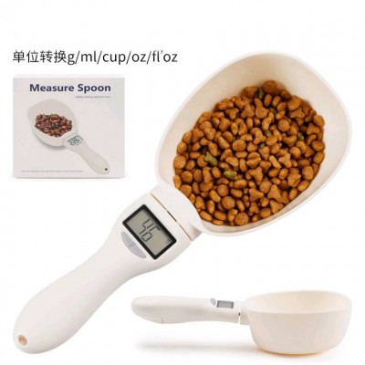 Measuring Scoop Precise Digital Kitchen Scale Spoon Food Scoop With Lcd Display Electronic Weighing For Cat Dog Pet Food